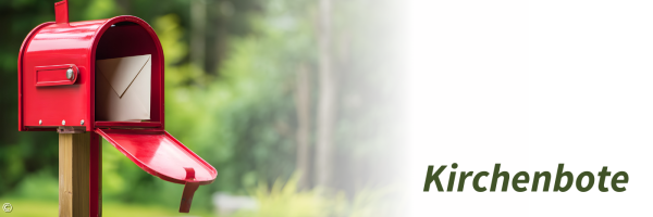 Roter, geöffneter Briefkasten 